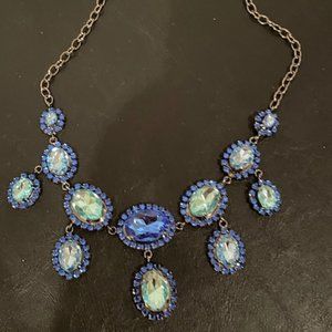 Vintage Necklace with blue stones